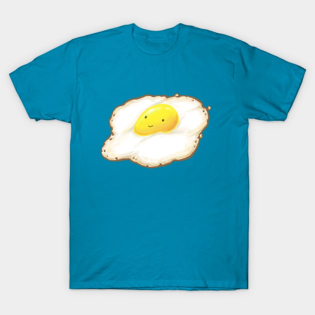 Happy Egg Friend T-Shirt by Kerrielake